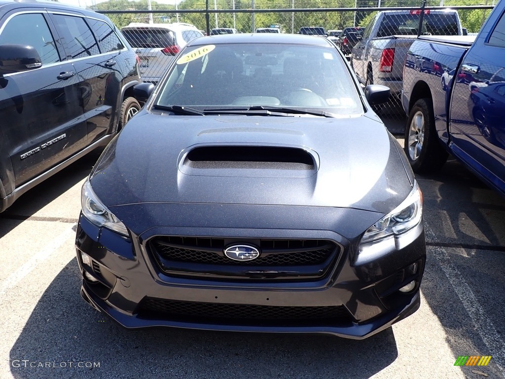 2016 WRX Premium - Dark Gray Metallic / Carbon Black photo #4
