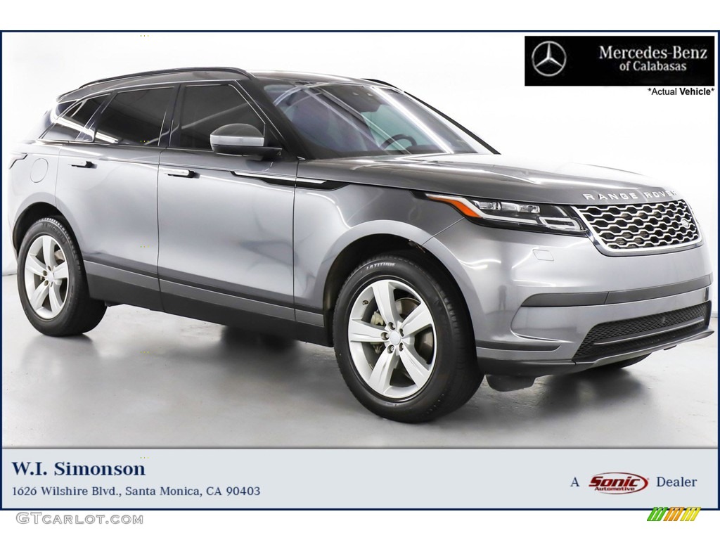 2018 Range Rover Velar S - Corris Grey Metallic / Ebony photo #1