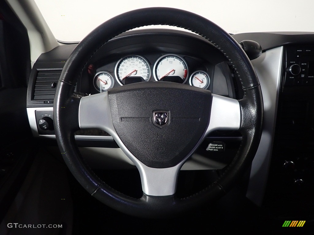 2010 Grand Caravan SXT - Deep Cherry Red Crystal Pearl / Dark Slate Gray/Light Shale photo #18