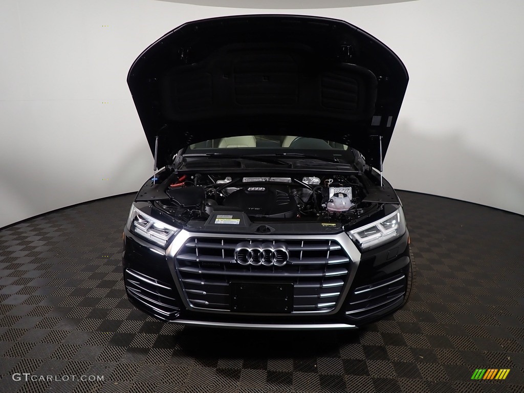 2019 Q5 Premium Plus quattro - Moonlight Blue Metallic / Atlas Beige photo #9