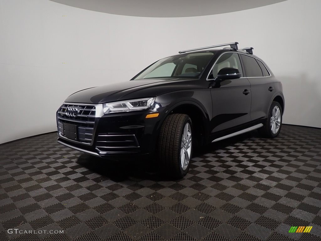 2019 Q5 Premium Plus quattro - Moonlight Blue Metallic / Atlas Beige photo #11