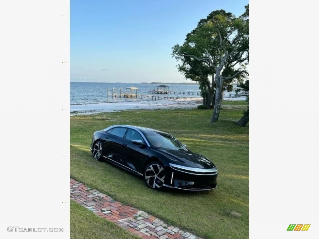 Infinite Black 2022 Lucid Air Dream Edition AWD Exterior Photo #144254395