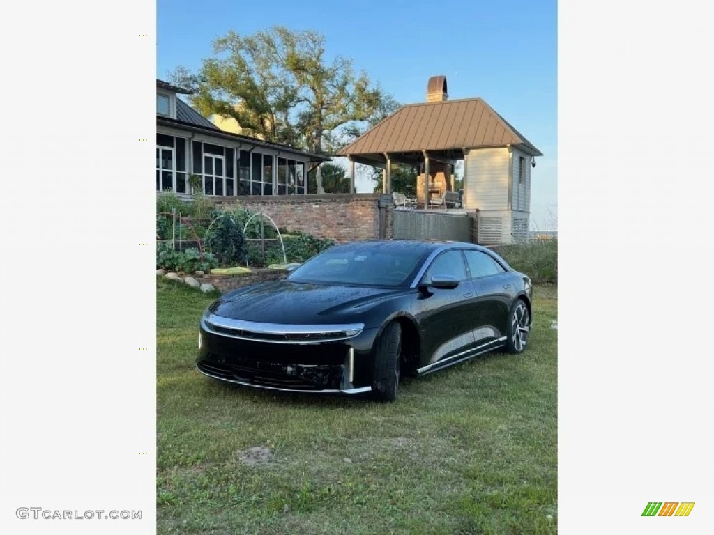 Infinite Black 2022 Lucid Air Dream Edition AWD Exterior Photo #144254437