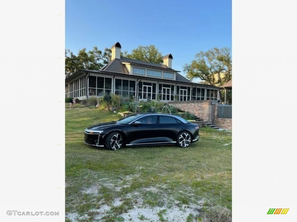 Infinite Black 2022 Lucid Air Dream Edition AWD Exterior Photo #144254458