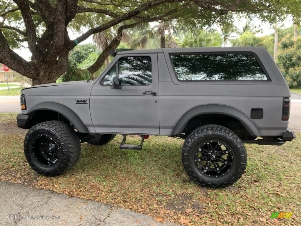 Grey Ford Bronco