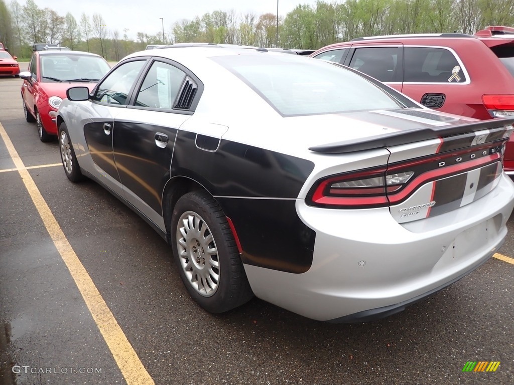 Bright Silver Metallic 2018 Dodge Charger Police Pursuit AWD Exterior Photo #144254710