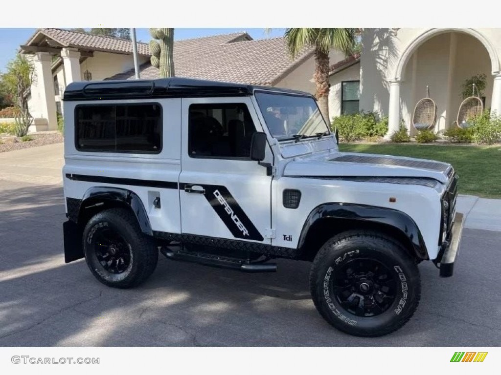 Alpine White 1995 Land Rover Defender 90 Hardtop Exterior Photo #144255016