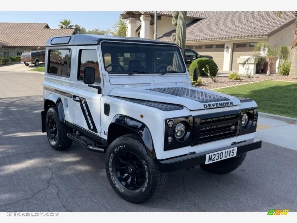 Alpine White 1995 Land Rover Defender 90 Hardtop Exterior Photo #144255037