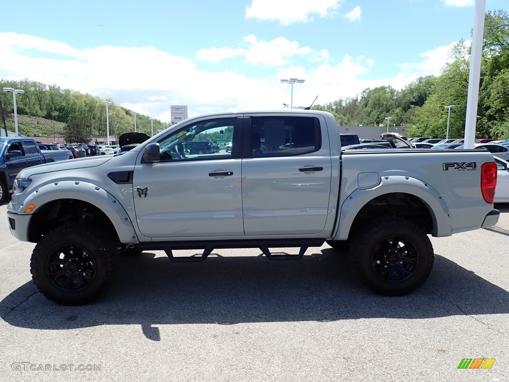 Iconic Silver Metallic 2021 Ford Ranger XLT Rocky Ridge SuperCrew 4x4 Exterior Photo #144255490