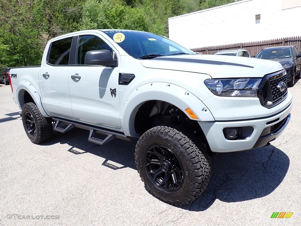 Iconic Silver Metallic 2021 Ford Ranger XLT Rocky Ridge SuperCrew 4x4 Exterior Photo #144255619
