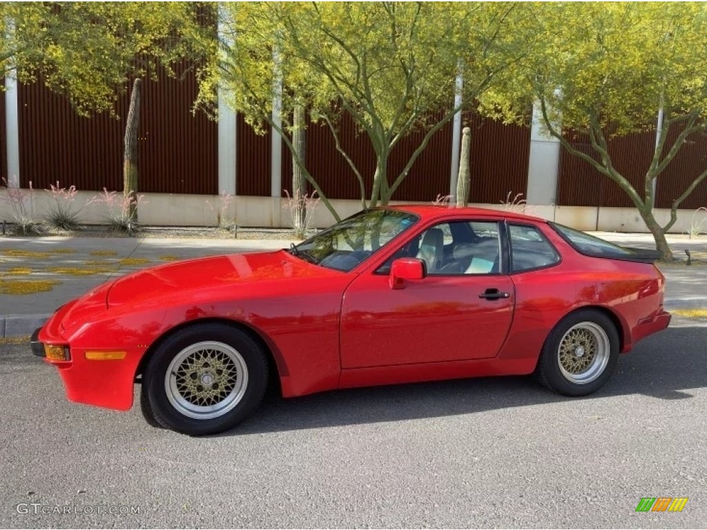 Guards Red Porsche 944