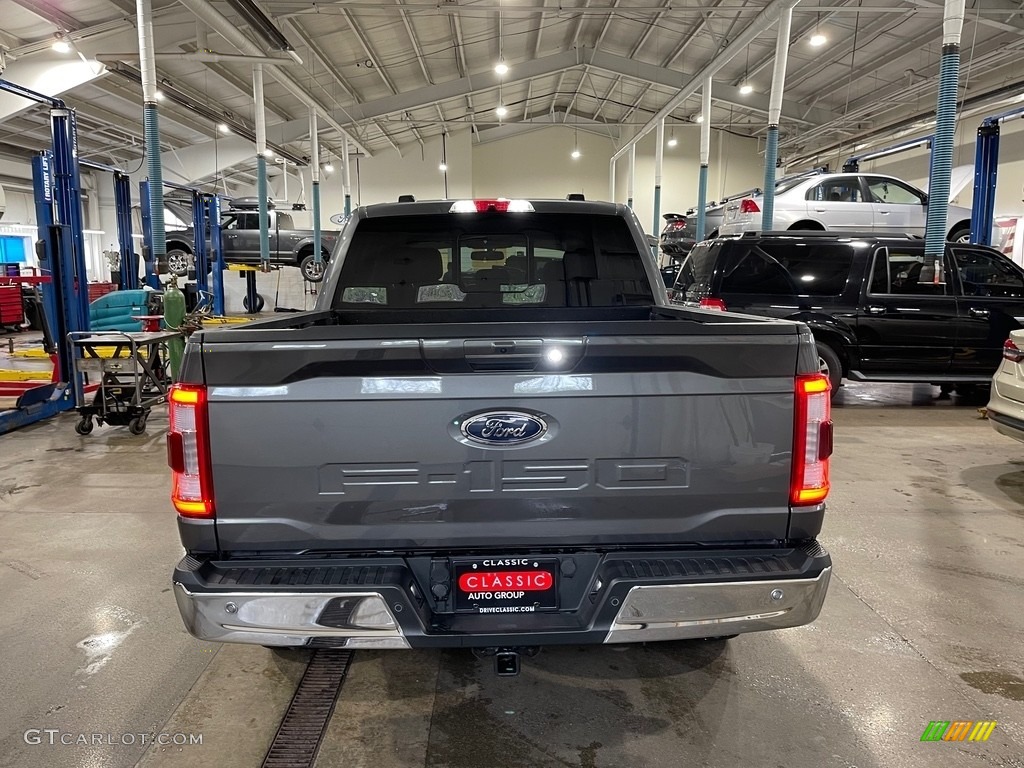 2021 F150 Lariat SuperCrew 4x4 - Carbonized Gray / Black photo #6