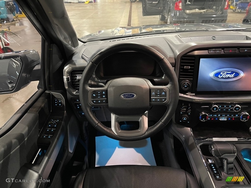 2021 F150 Lariat SuperCrew 4x4 - Carbonized Gray / Black photo #8