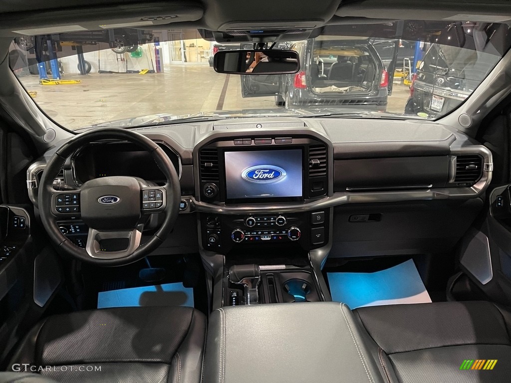 2021 F150 Lariat SuperCrew 4x4 - Carbonized Gray / Black photo #9