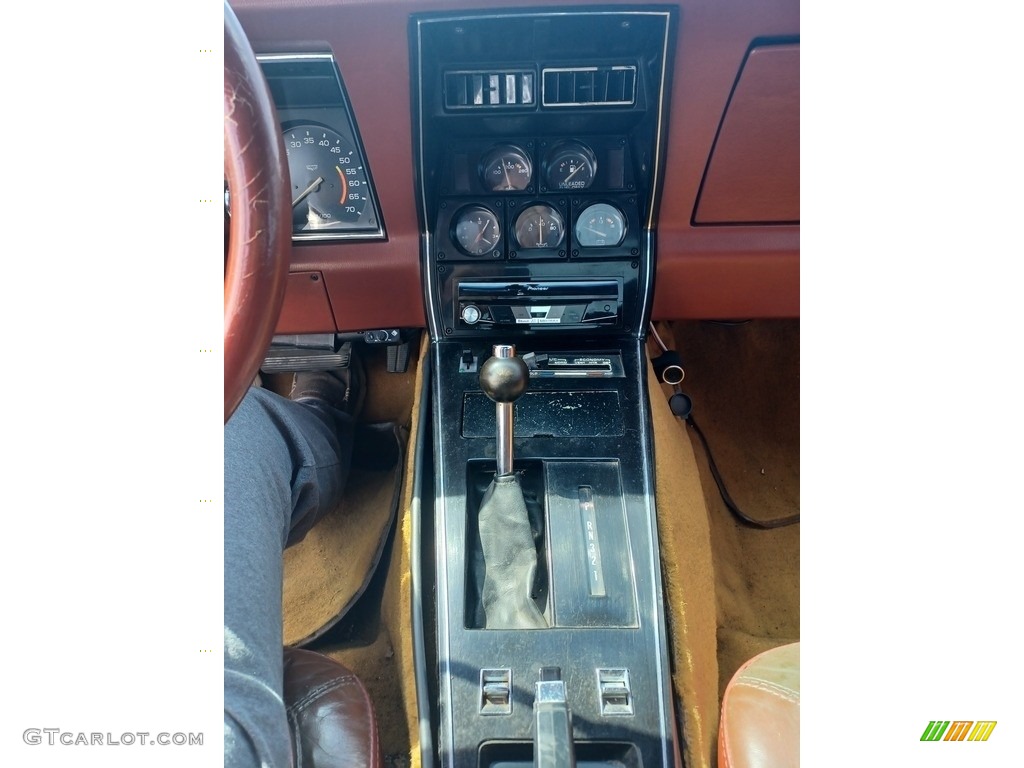 1978 Chevrolet Corvette Coupe Controls Photos