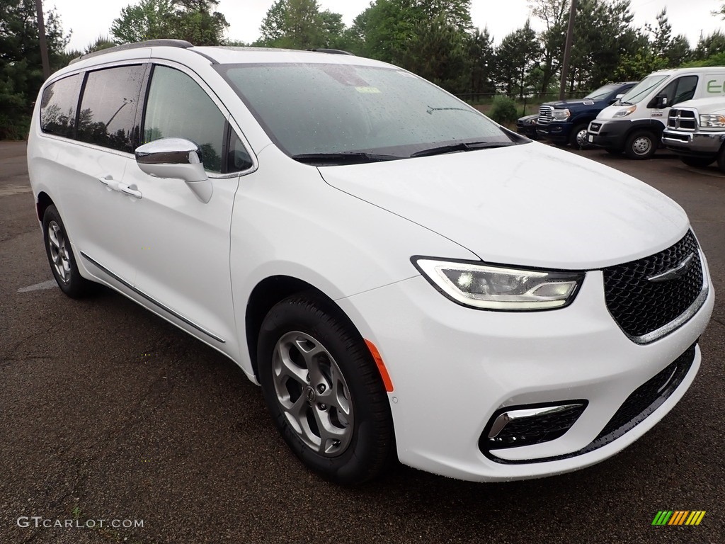 Bright White 2022 Chrysler Pacifica Limited AWD Exterior Photo #144256561