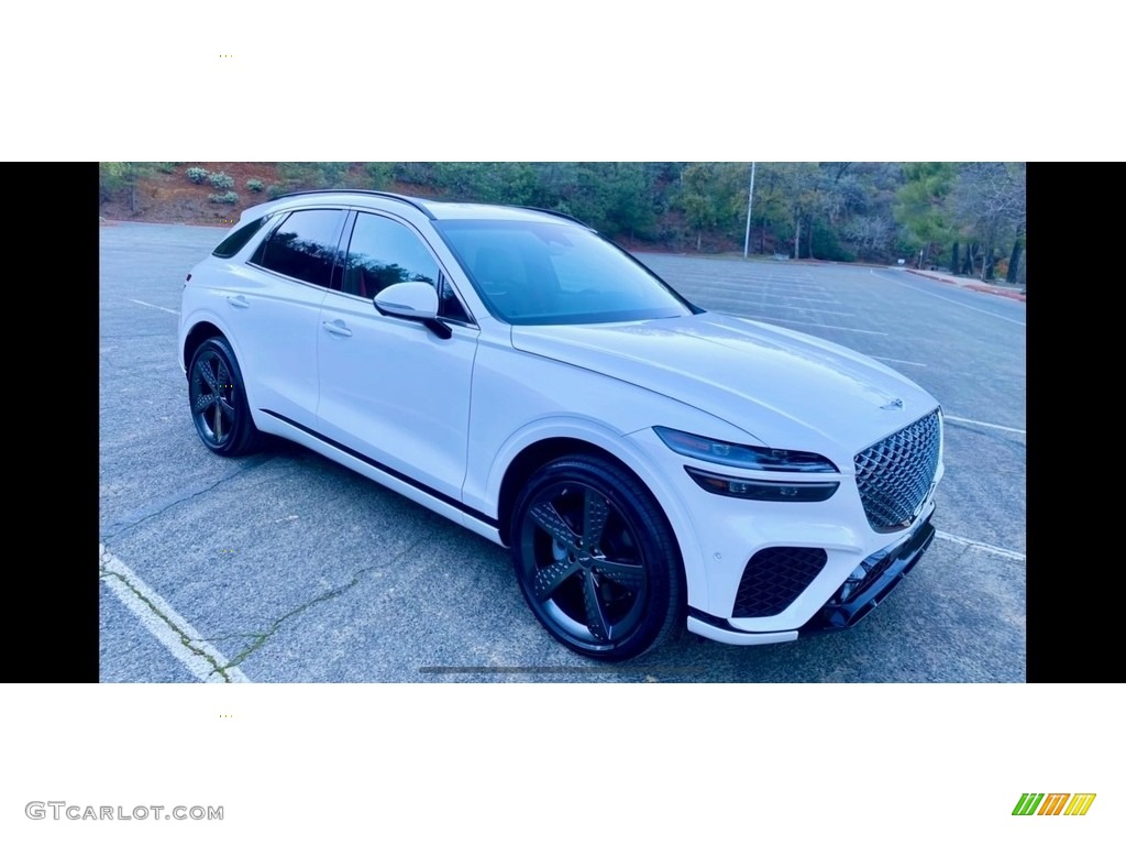 Uyuni White 2022 Genesis GV70 2.5T AWD Exterior Photo #144256582