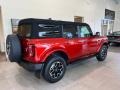 Hot Pepper Red Metallic 2022 Ford Bronco Outer Banks 4x4 4-Door Exterior