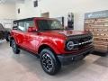 Hot Pepper Red Metallic 2022 Ford Bronco Outer Banks 4x4 4-Door Exterior