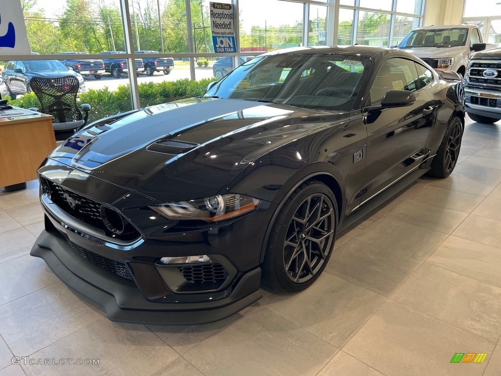 Shadow Black 2022 Ford Mustang Mach 1 Exterior Photo #144256702