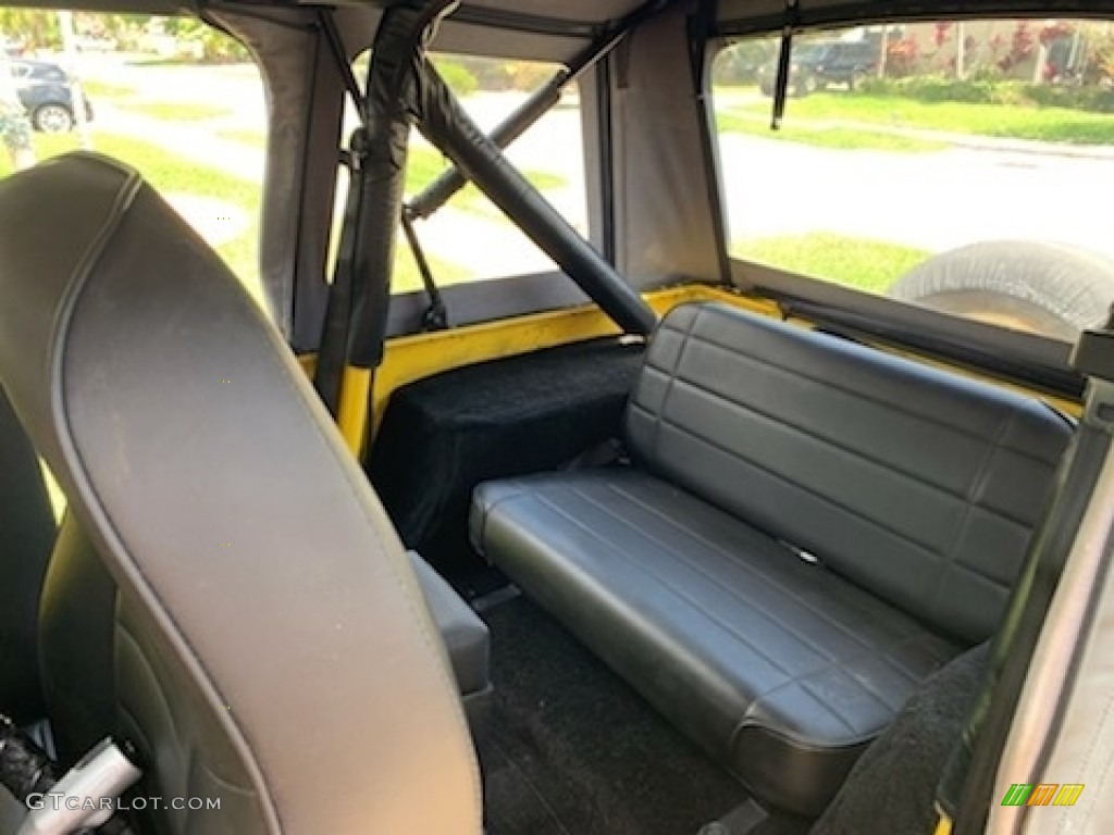 1982 Jeep CJ7 Renegade 4x4 Rear Seat Photo #144256708
