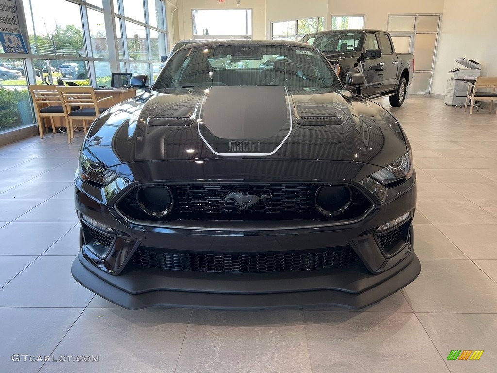 2022 Mustang Mach 1 - Shadow Black / Ebony photo #2