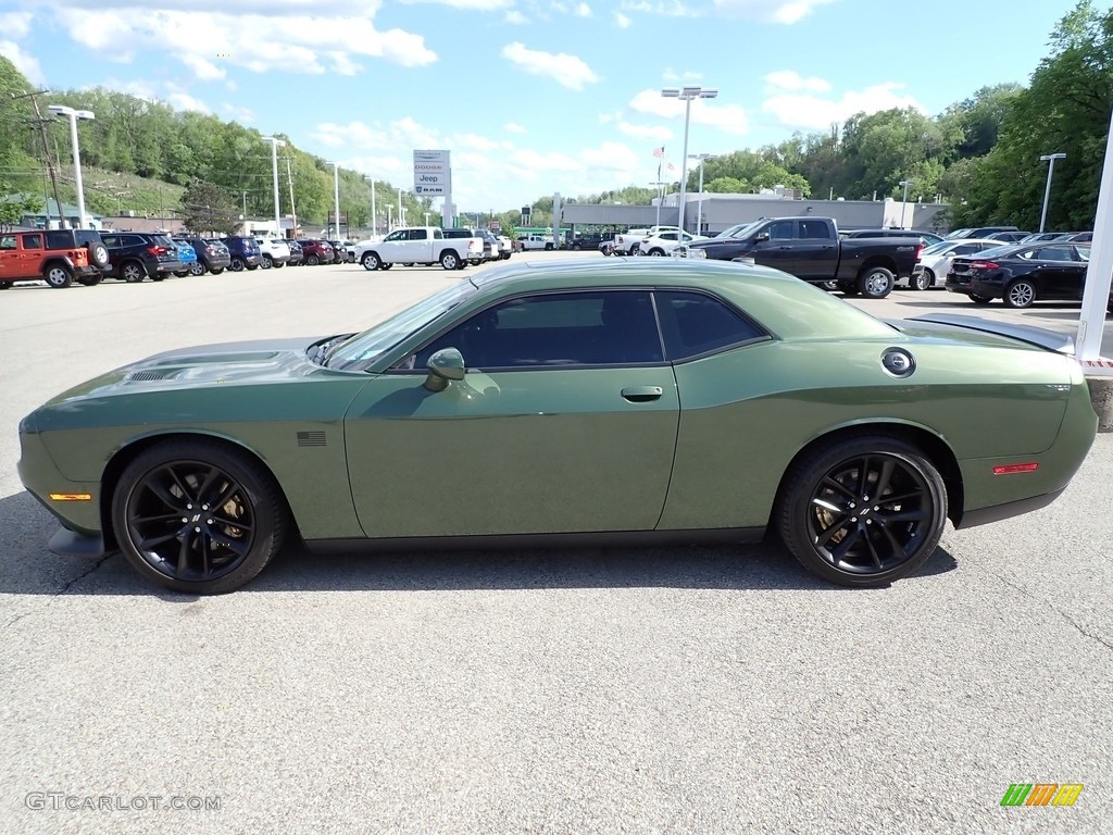 F8 Green 2019 Dodge Challenger R/T Scat Pack Stars and Stripes Edition Exterior Photo #144257077