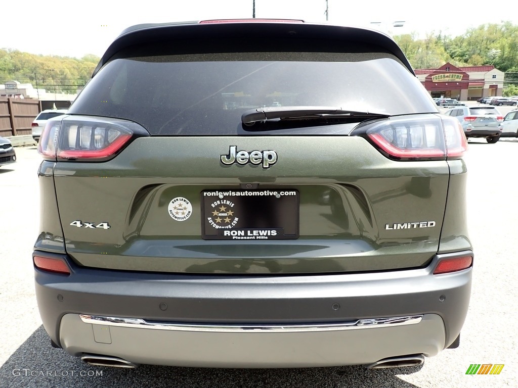 2019 Cherokee Limited 4x4 - Olive Green Pearl / Black/Ski Grey photo #4