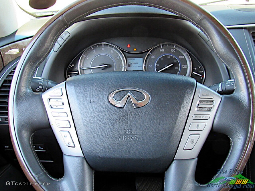 2017 Infiniti QX80 AWD Steering Wheel Photos