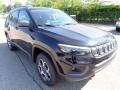 Diamond Black Crystal Pearl - Compass Trailhawk 4x4 Photo No. 7