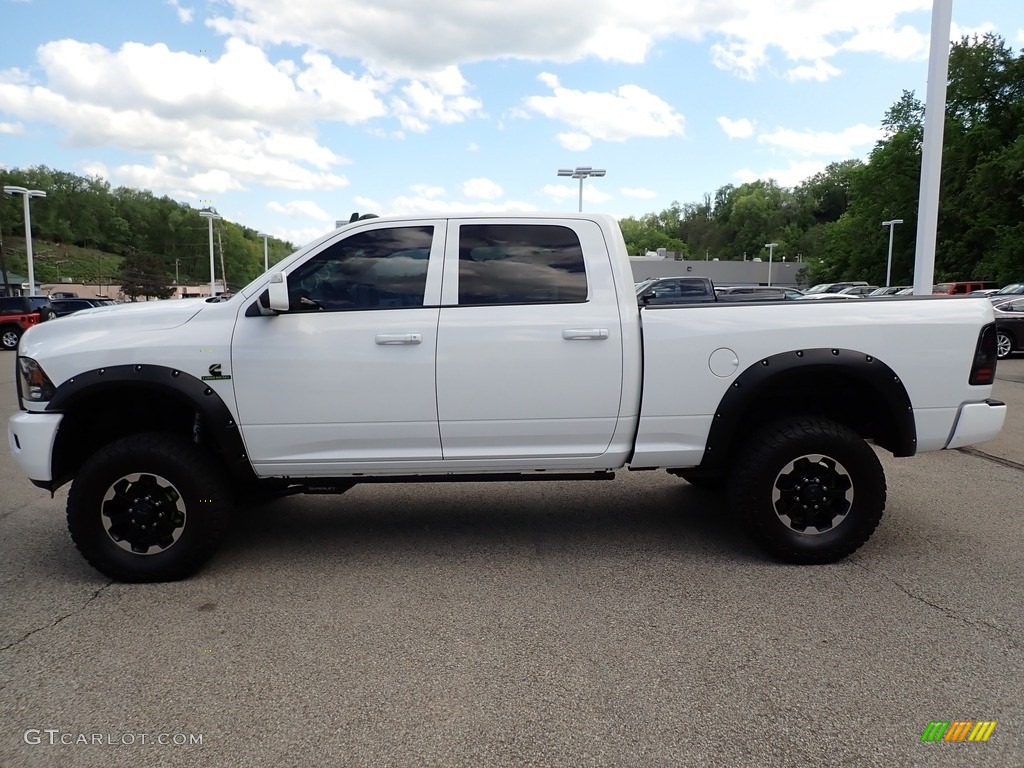 Bright White 2015 Ram 3500 Laramie Limited Crew Cab 4x4 Exterior Photo #144258538
