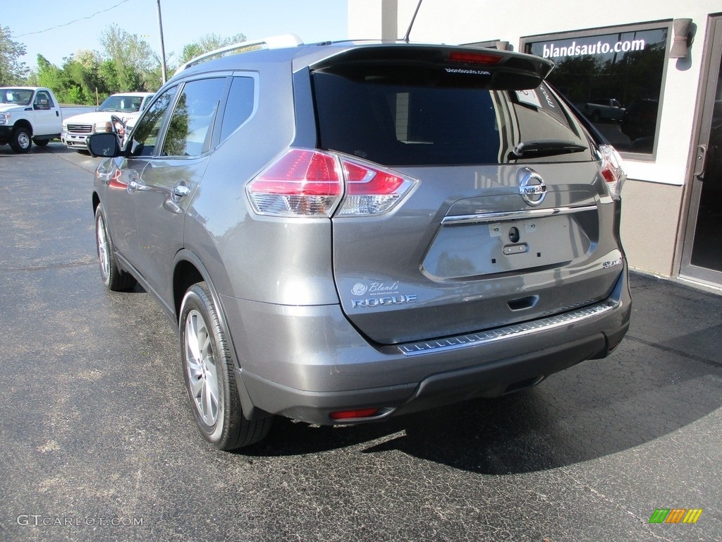 2015 Rogue SL AWD - Gun Metallic / Charcoal photo #4