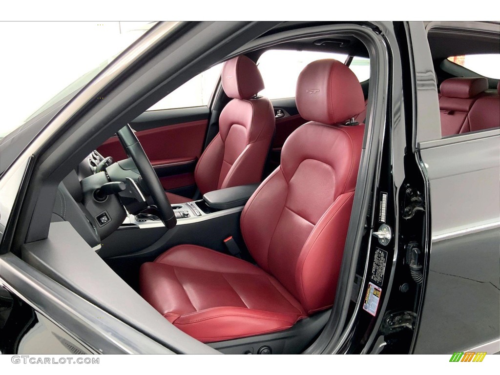 2019 Kia Stinger GT1 Front Seat Photos