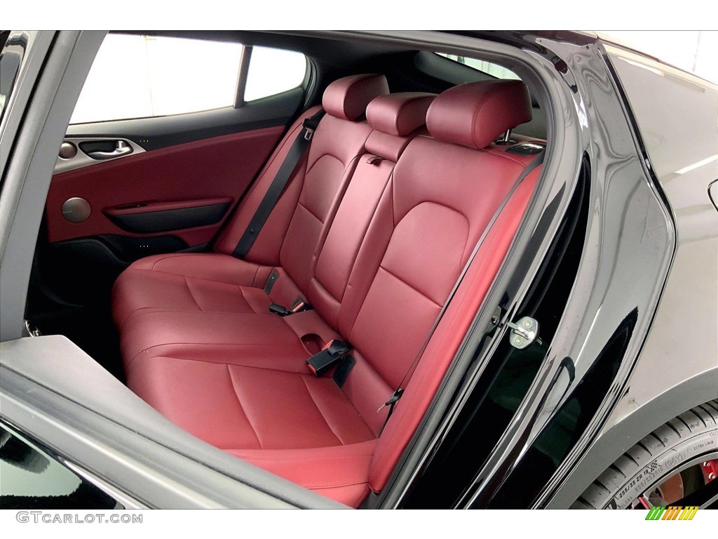 2019 Kia Stinger GT1 Rear Seat Photo #144258700