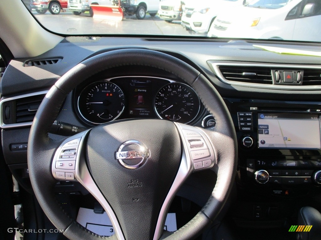 2015 Rogue SL AWD - Gun Metallic / Charcoal photo #11