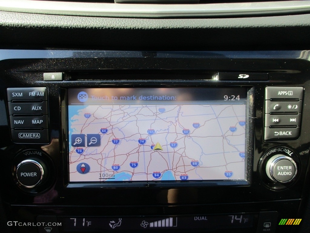 2015 Rogue SL AWD - Gun Metallic / Charcoal photo #20