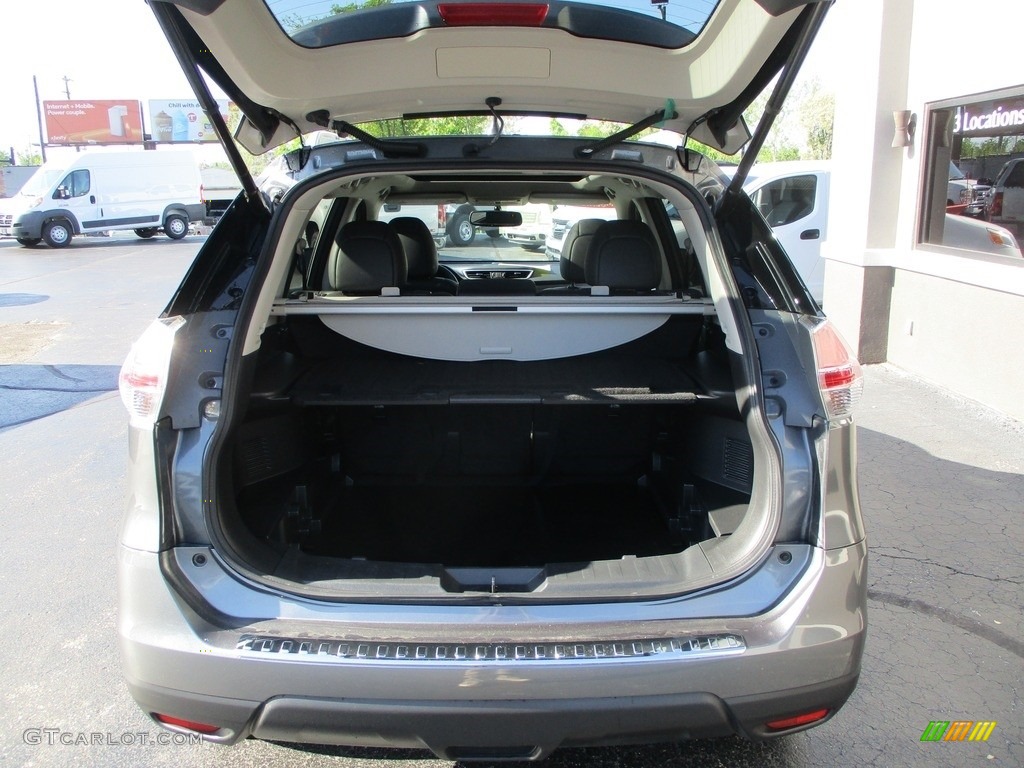 2015 Rogue SL AWD - Gun Metallic / Charcoal photo #30
