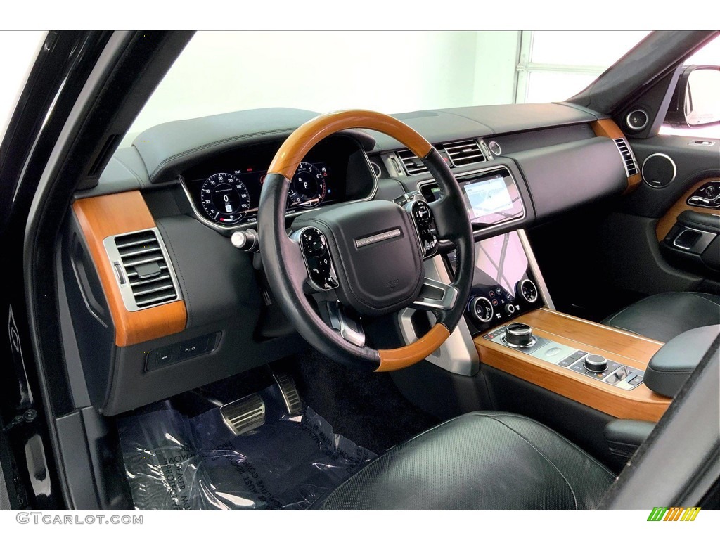 Ebony Interior 2018 Land Rover Range Rover Autobiography Photo #144259261