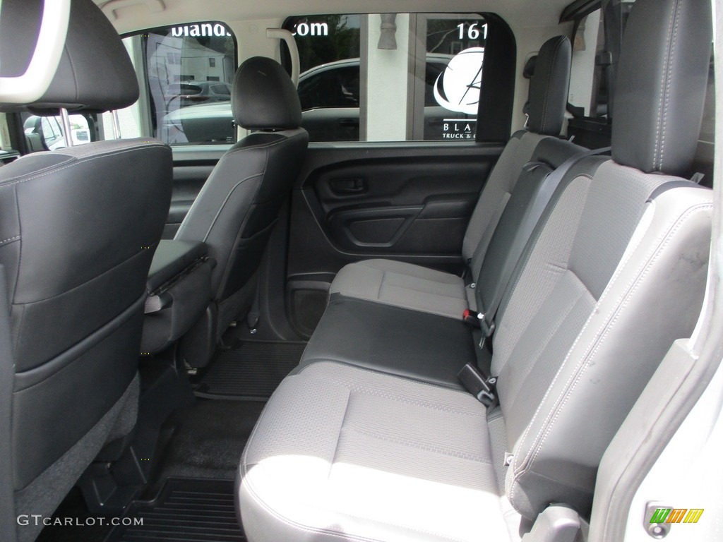 2017 Nissan TITAN XD S Crew Cab 4x4 Rear Seat Photo #144259417