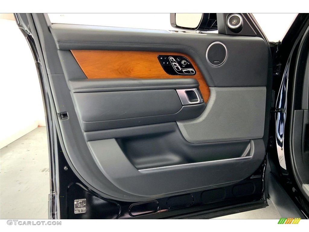 2018 Land Rover Range Rover Autobiography Ebony Door Panel Photo #144259495