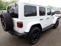 Bright White - Wrangler Unlimited Sahara 4XE Hybrid Photo No. 5