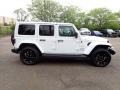 Bright White - Wrangler Unlimited Sahara 4XE Hybrid Photo No. 6