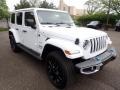 Bright White 2022 Jeep Wrangler Unlimited Sahara 4XE Hybrid Exterior