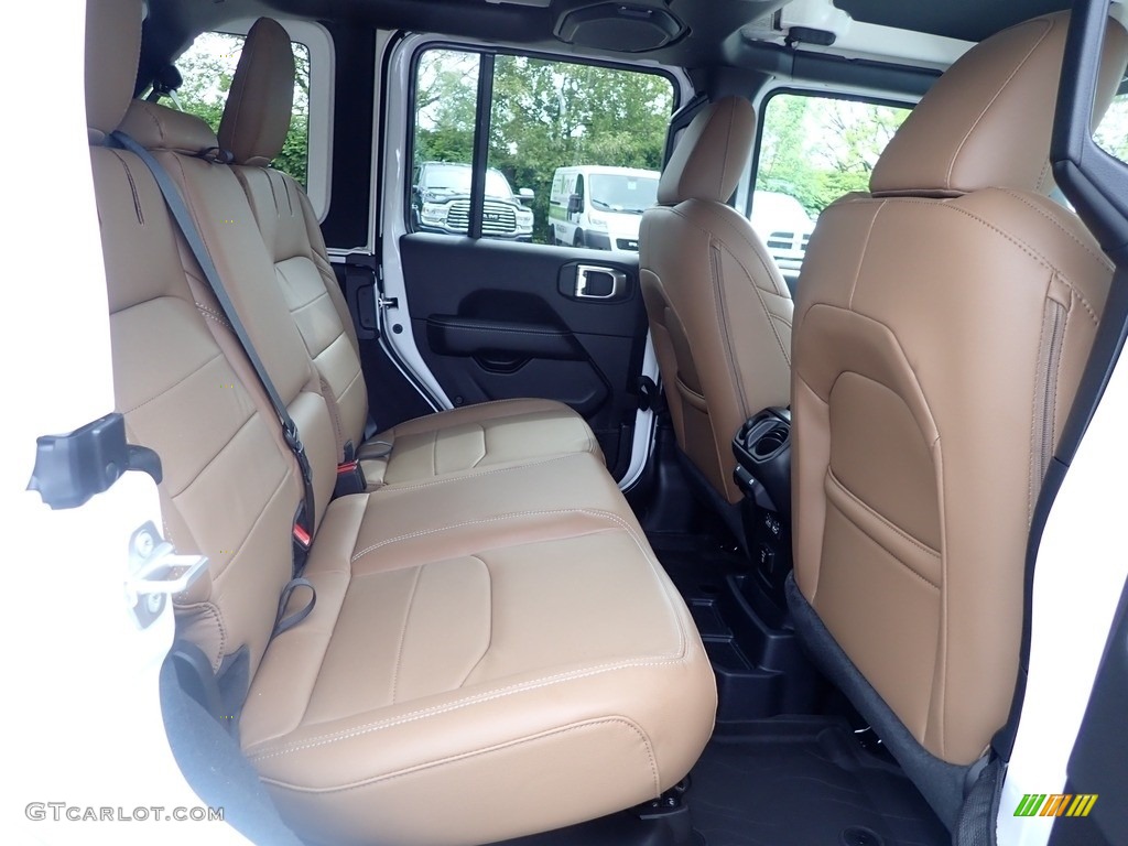 2022 Jeep Wrangler Unlimited Sahara 4XE Hybrid Rear Seat Photo #144259795