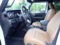 Black/Dark Saddle Front Seat Photo for 2022 Jeep Wrangler Unlimited #144259867