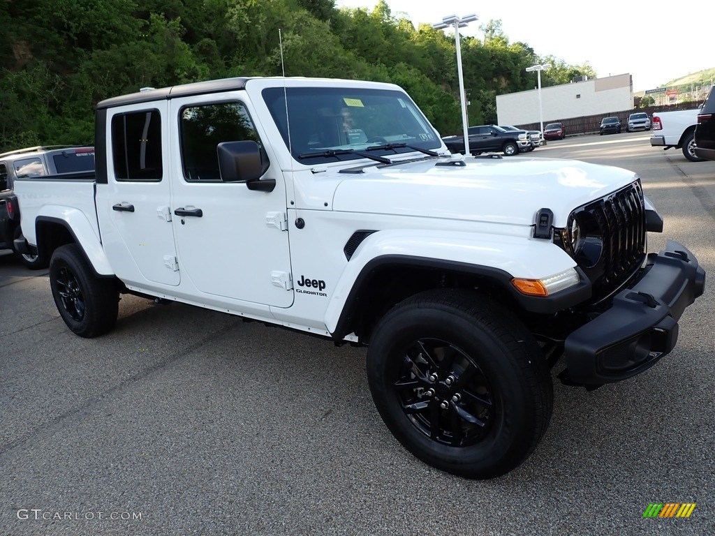 2022 Gladiator Sport 4x4 - Bright White / Black photo #7