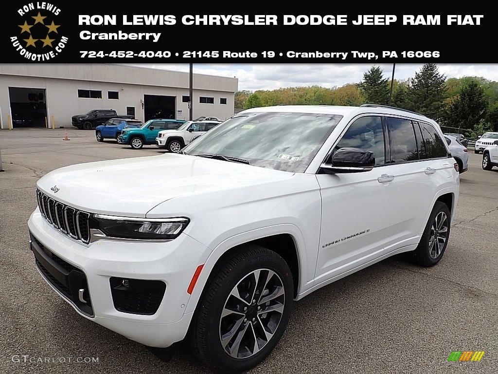Bright White Jeep Grand Cherokee