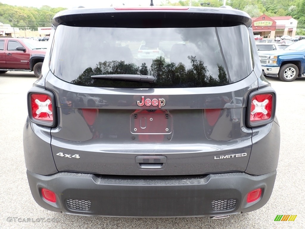 2022 Renegade Limited 4x4 - Graphite Gray / Black photo #3