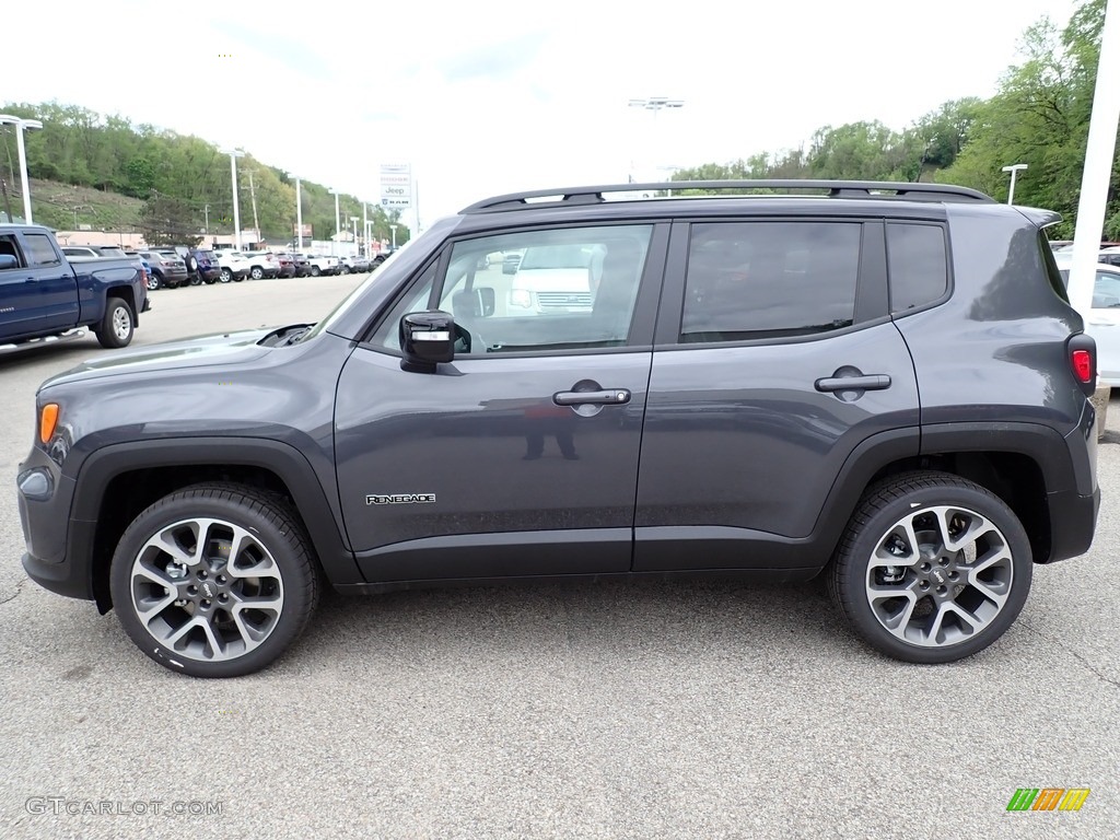2022 Renegade Limited 4x4 - Graphite Gray / Black photo #5