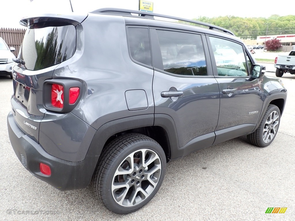 2022 Renegade Limited 4x4 - Graphite Gray / Black photo #6